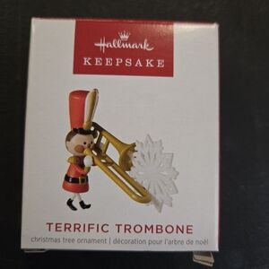 Hallmark 2022 Terrific Trombone Ornament